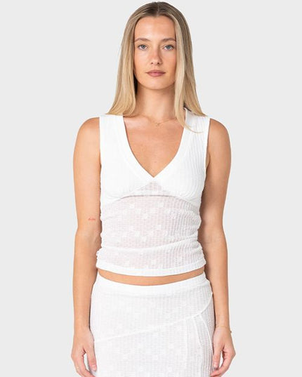 Rusty - Roma Low V Lace Top