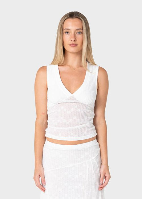 Rusty - Roma Low V Lace Top