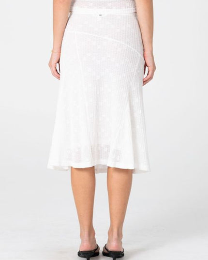 Rusty - Roma Low Rise Lace Midi Skirt