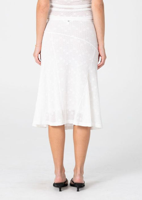 Rusty - Roma Low Rise Lace Midi Skirt