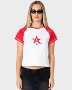 White/Red / 6