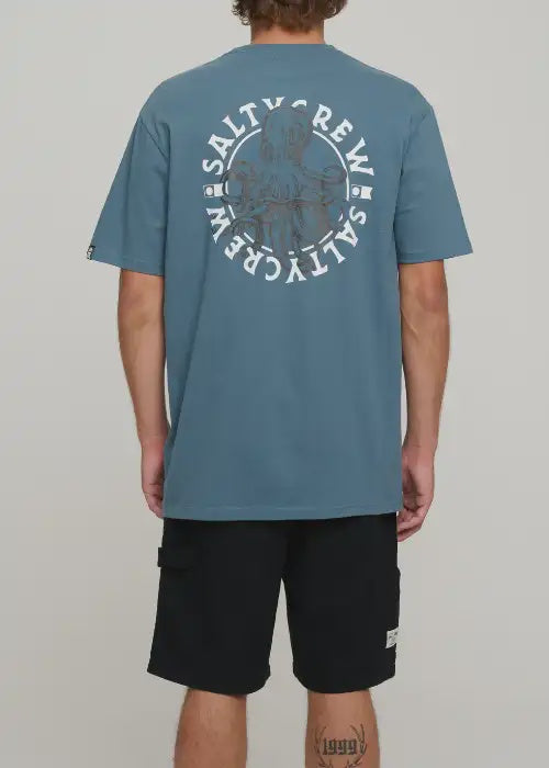 Salty Crew - Tentacles Standard Tee (Dark Slate)