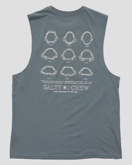 Salty Crew - Jawbone Muscle Tank (Storm)