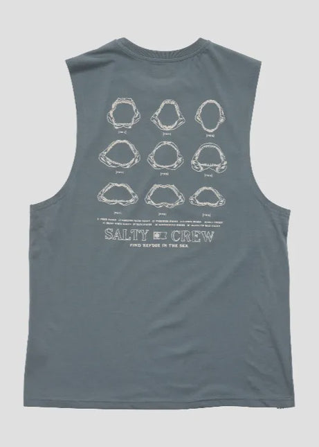 Salty Crew - Jawbone Muscle Tank (Storm)