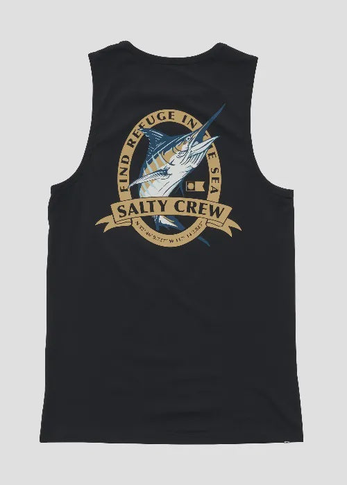 Salty Crew - Bill Club Regular Tank (Black)
