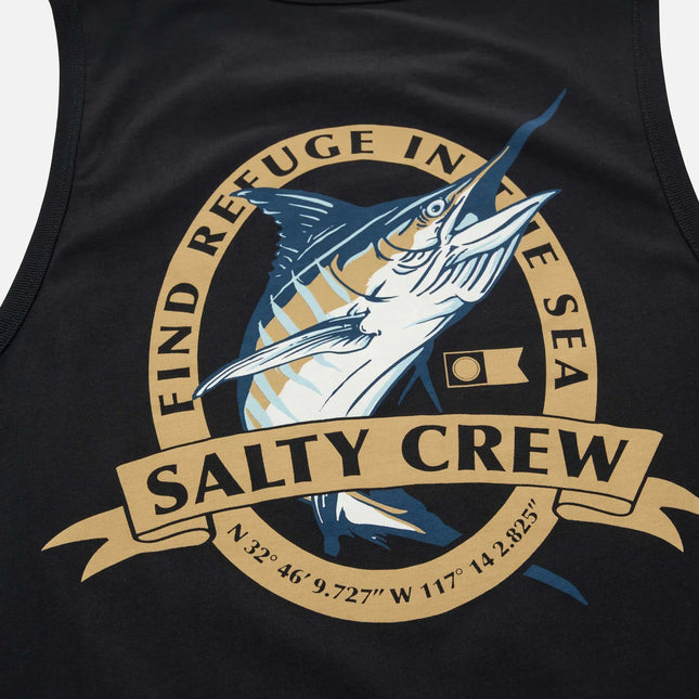 Salty Crew - Bill Club Regular Tank (Black)