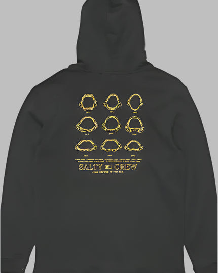 Salty Crew - Jawbone Midweight Hood (Black)