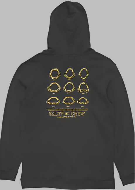 Salty Crew - Jawbone Midweight Hood (Black)