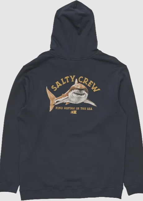 Salty Crew - Lurking Midweight Hood (Navy)
