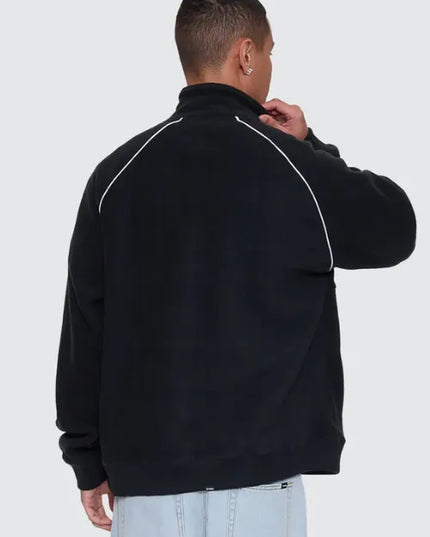 Thrills - Thrill Of Victory Raglan Quarter Zip Polar Fleece