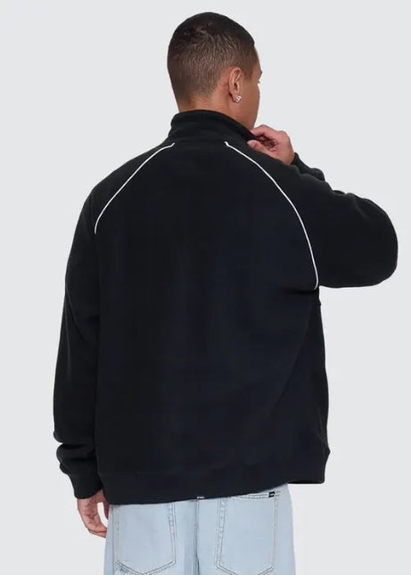 Thrills - Thrill Of Victory Raglan Quarter Zip Polar Fleece