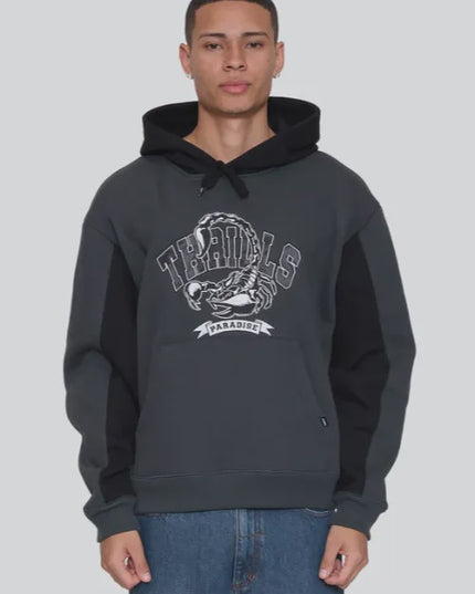 Thrills - Sting Of Defeat Slouch Pull On Cropped Hood