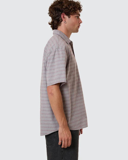 Thrills - Minimal Thrills Stripe Check Short Sleeve Shirt