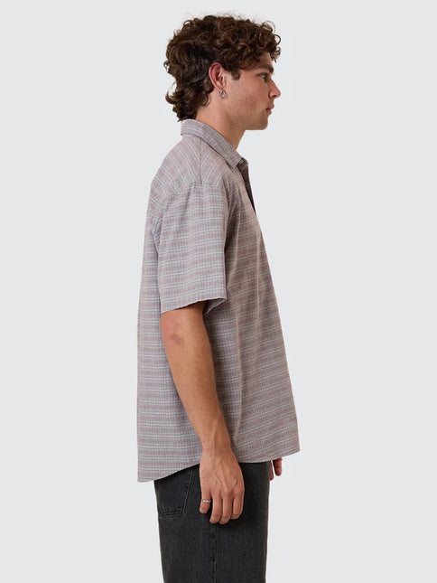 Thrills - Minimal Thrills Stripe Check Short Sleeve Shirt