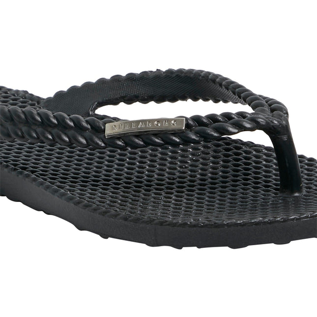 Billabong - Kick Back Thong (Black/Silver) - Westside Surf + Street