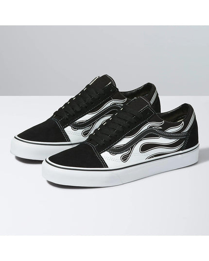 Vans - Old Skool (Flames Black/True White) - Westside Surf + Street