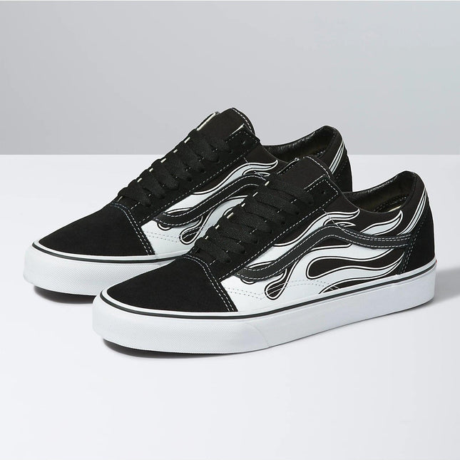 Vans - Old Skool (Flames Black/True White) - Westside Surf + Street