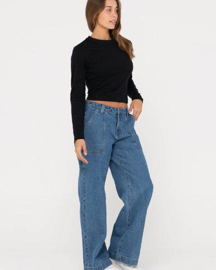 Rusty - Blanks Long Sleeve Skimmer Tee - Westside Surf + Street