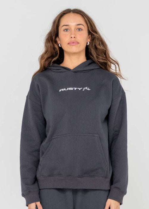 Rusty - Essentials Oversized Hooded Fleece