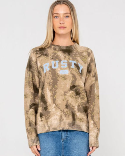 Rusty - Camoozy Knitted Crew