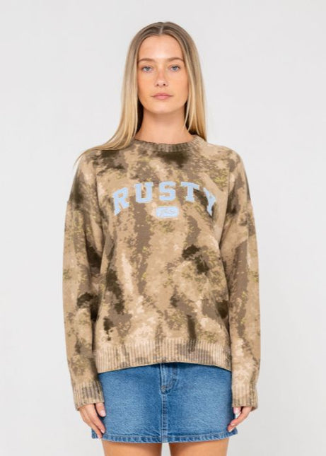 Rusty - Camoozy Knitted Crew