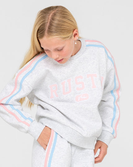 Rusty - Girls Team Varsity Crew Fleece