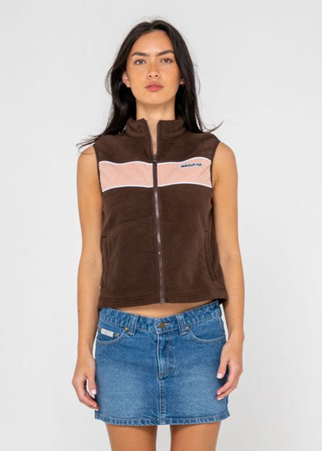 Rusty - Bless Up Polar Fleece Vest