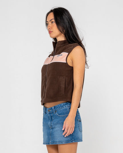 Rusty - Bless Up Polar Fleece Vest