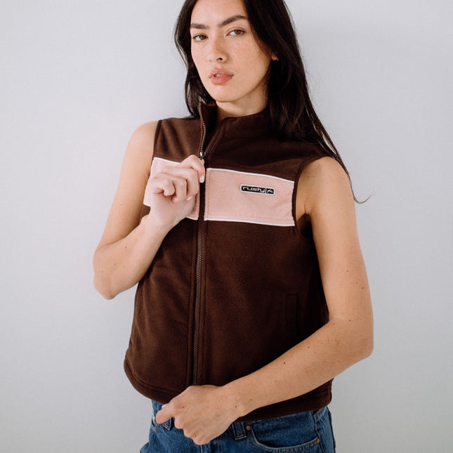 Rusty - Bless Up Polar Fleece Vest