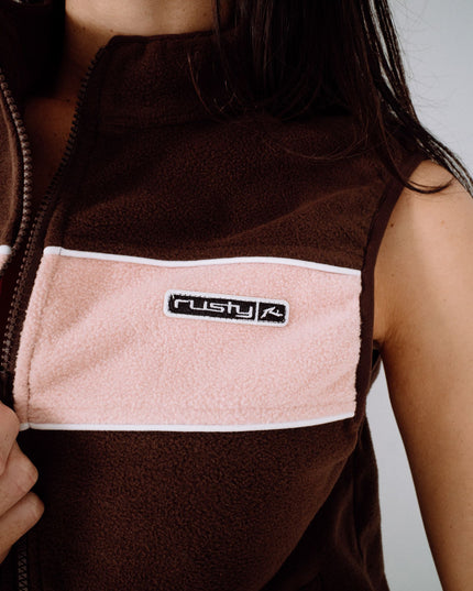 Rusty - Bless Up Polar Fleece Vest