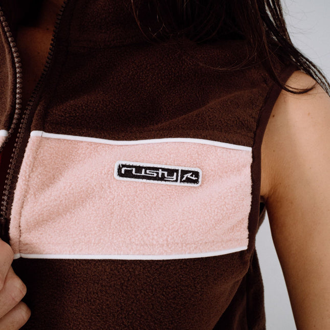 Rusty - Bless Up Polar Fleece Vest