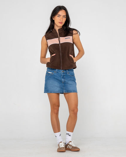 Rusty - Bless Up Polar Fleece Vest