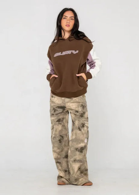 Rusty - Neopole Panelled Hooded Fleece