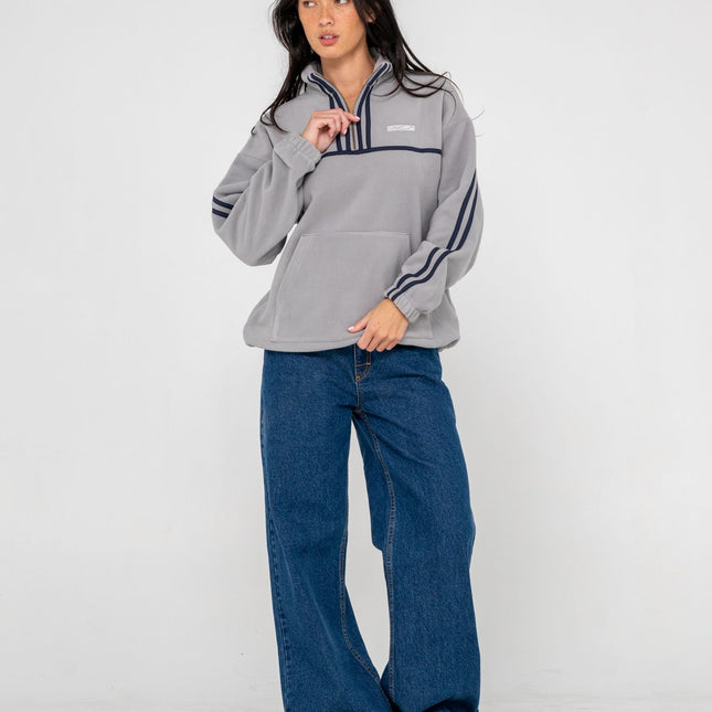 Rusty - BIND ME UP CONTRAST POLAR FLEECE