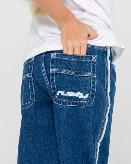 Rusty - Flip Girl Low Rise Jean (Deep Sea Blue)