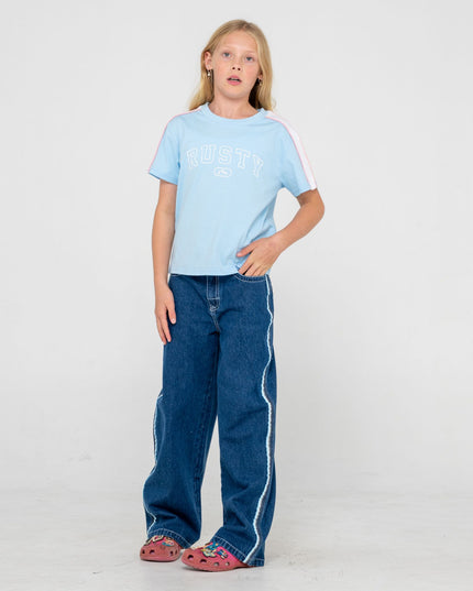 Rusty - Flip Girl Low Rise Jean (Deep Sea Blue)