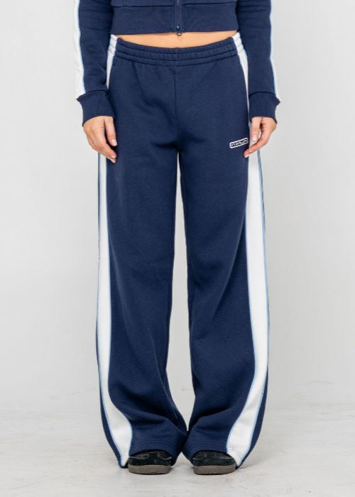 Rusty - Retro Lines Wide Leg Track Pant