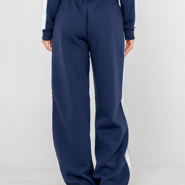 Rusty - Retro Lines Wide Leg Track Pant