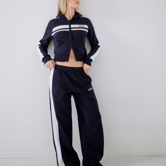 Rusty - Retro Lines Wide Leg Track Pant
