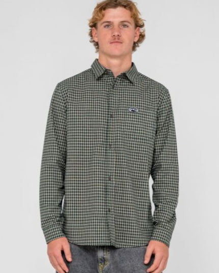 Rusty - Datsun Check Long Sleeve Shirt