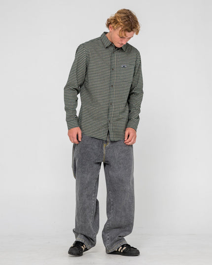 Rusty - Datsun Check Long Sleeve Shirt
