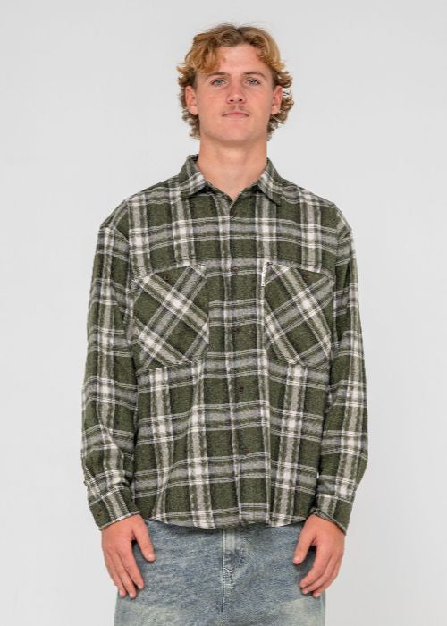Rusty - Cobra Flannel Long Sleeve Shirt