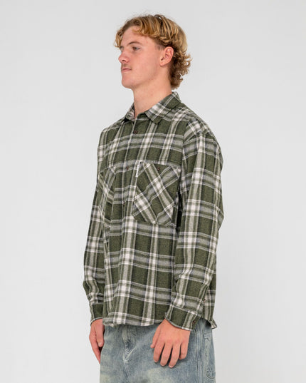 Rusty - Cobra Flannel Long Sleeve Shirt