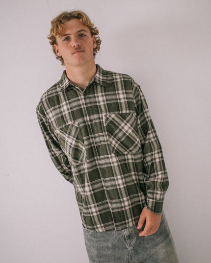 Rusty - Cobra Flannel Long Sleeve Shirt