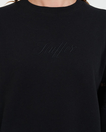 Huffer - Classic Crew 350/Cherie (Black)
