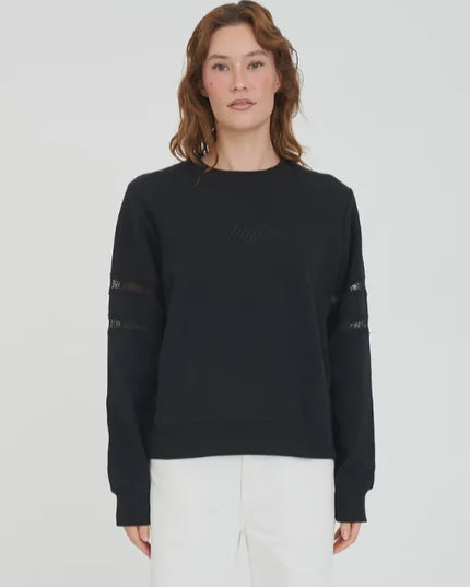 Huffer - Classic Crew 350/Cherie (Black)