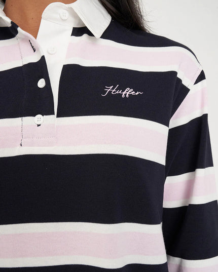 Huffer - Brooklyn Oversized Rugby Tee