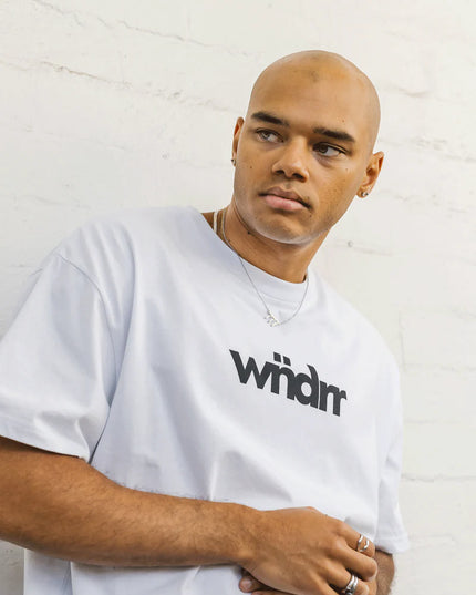 WNDRR - Ascend Box Fit Tee (White)