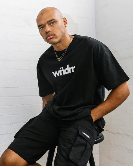WNDRR - Ascend Box Fit Tee (Black)
