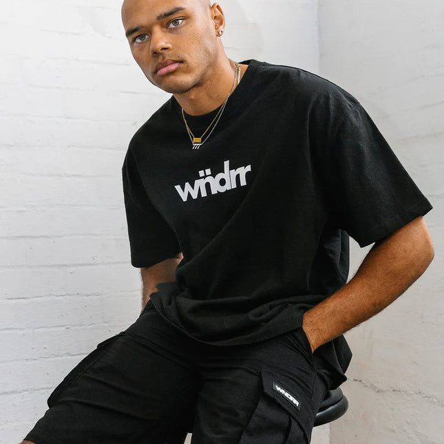 WNDRR - Ascend Box Fit Tee (Black)